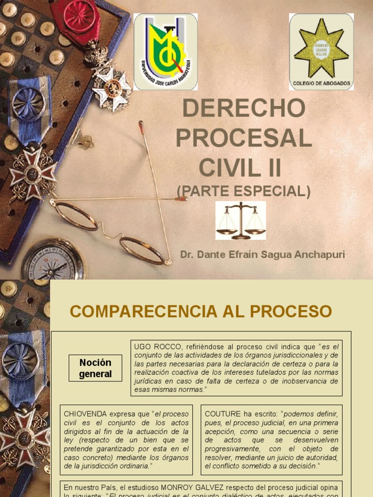 Procesal Civil Ii | PDF | Demanda judicial | Ley procesal