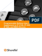 ShoreTel BB24 Programmable Buttons User Guide