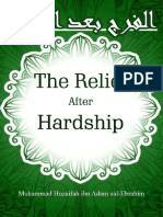 The Relief After Hardship