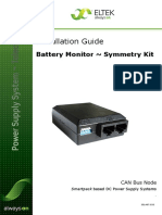 Installation Guide: Battery Monitor Symmetry Kit