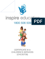Certificate III in Childrens Services v1