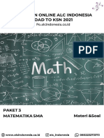 Paket 3 Materi Soal Matematika Sma