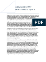 Current Japanese constitution and European integration