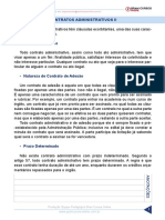 Resumo - 652545 Gustavo Scatolino - 79644915 Direito Administrativo 2019 Aula 74 Contratos Administrativos II