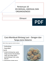 Reproduksi Seksual, Aseksual Dan Organogenesis