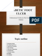 Diabetic Foot Ulcer: Muhammad Mohsein Bin Kamarul Bahrin