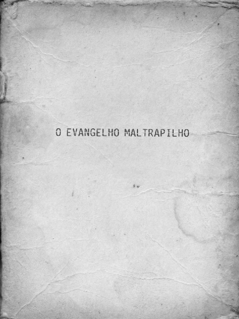 O Evangelho Maltrapilho - B.manning | PDF | Graça no cristianismo | Jesus