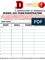 Spring Reg Form