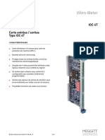 Fir ST Draf T: Ioc 4T Carte Entrées / Sorties Type IOC 4T