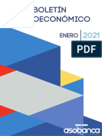 Boletín Macroeconómico Enero 2021: Análisis coyuntural, inflación, comercio, deuda, PIB
