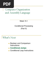 Computer Organization and Assembly Language: Conditional Processing (Part II)