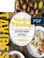 Vitacost VitaVibes Meatless Monday Recipe Book Volume 1