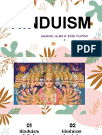 Hinduism: Aganad, Alma S. Bsed Filipino 2