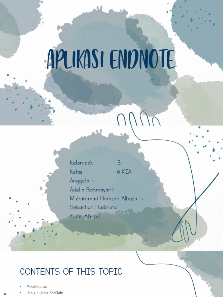 Panduan Instalasi Aplikasi EndNote | PDF