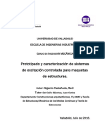 Prototipado y Caracterización de Sistemas de Excitación Controlada para Maquetas de Estructuras