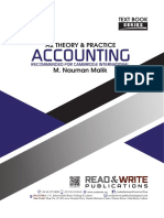A2 Accounting Theory and Practice 5 TH e