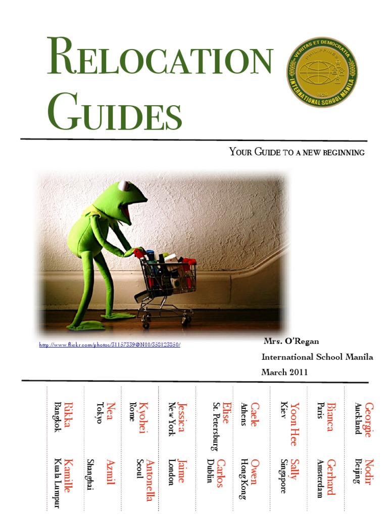 Oregan Final Relocation Guide | PDF | Bangkok | Tokyo