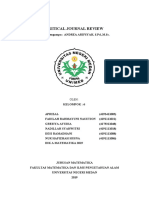 Critical Journal Review CJR Kalkulus Diferensial