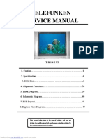 Telefunken TK1429X Service Manual