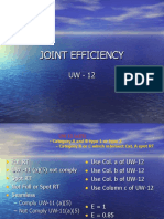 Joint Efficiency