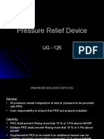 Pressure Reliefe Devices