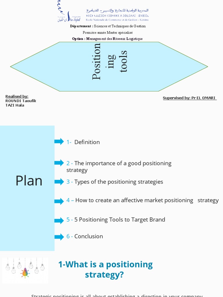 Positioning Tools | PDF | Brand | Product (Business)