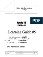 Learning Guide No 5