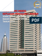 Reformasi Birokrasi Area I Mental Aparatur Manajemen Perubahan LAPORAN HASIL SURVEY TAHUN 2016 1500347618