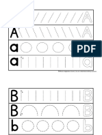 Prewriting Practice Letter A To Z Printables
