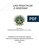 Panduan Praktikum Uji Inderawi Uad