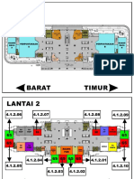 Denah Ruang Gedung Kuliah Baru + Kapasitas