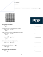 MAC 1105 - Worksheet #4 (Sections 2.5, 2.6, 2.7, 2