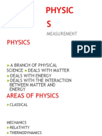 Physics Measurement Powerpoint