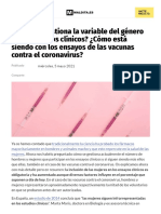 ¿Cómo Se Gestiona La Variable Del Género en Los Ensayos Clínicos_ ¿Cómo Está Siendo Con Los Ensayos de Las Vacunas Contra El Coronavirus_ - Maldita.es