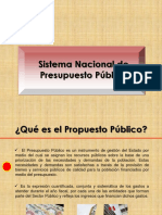 Presupuesto Público 2018