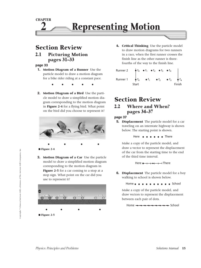 CH 2 Answers | PDF | Speed | Velocity