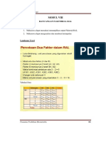 RANCANGAN FAKTORIAL RAL