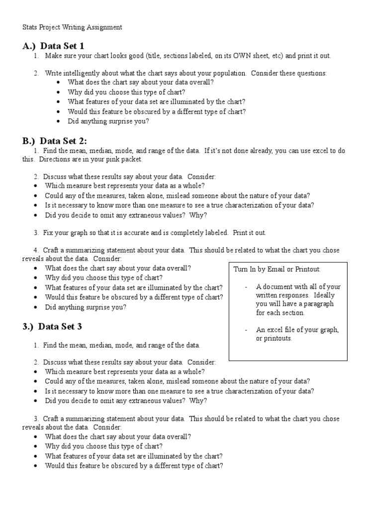 Stats Project Writing | PDF | Statistics | Computing