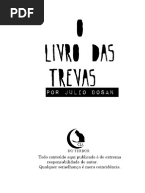 O Livro Das Trevas Julio Dosan Diabo Enterro