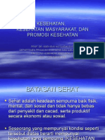 Kesehatan Masyarakat Dan Promkes