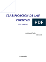 Clasificacion de Las Cuentas 195 Cuentas