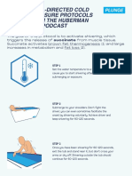 Protocol - Fat Loss - Cold Exposure - Huberman