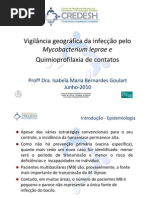 Vigilância geográfica da infecção pelo Mycobacterium leprae _CREDESH_UFU_Reunião_Anual