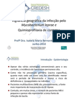 Vigilância geográfica da infecção pelo Mycobacterium leprae _CREDESH_UFU_Reunião_Anual