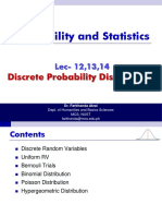 Probability and Statistics