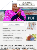 Gerontología y geriatría: cuidado integral del adulto mayor
