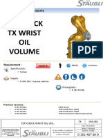 FSP Check TX Wrist Oil Volume
