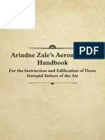 Ariadne Zale's Aeronautical Handbook: For The Instruction and Edifi Cation of Those Intrepid Sailors of The Air