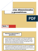 Tolerancias Dimensionales y Geometricas