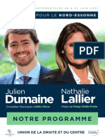 Julien Dumaine Nathalie Lallier - Élections Départementales 2021